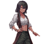 野性的な少女, wild girl